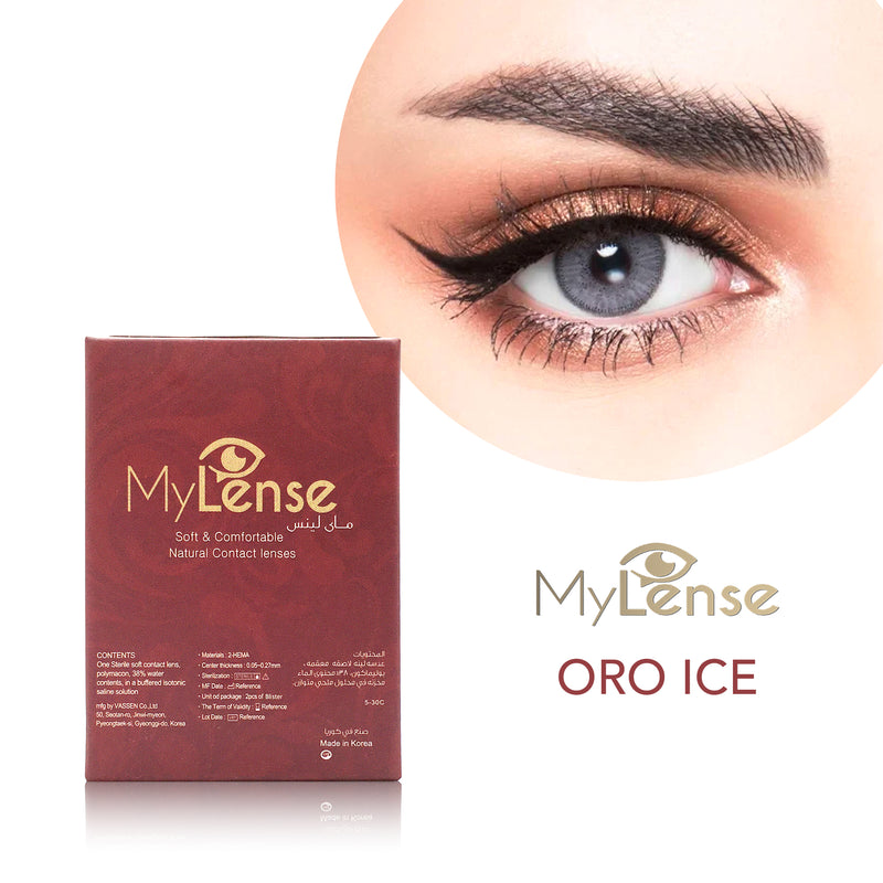 MyLense Soft Colored Contact Lenses Oro ice