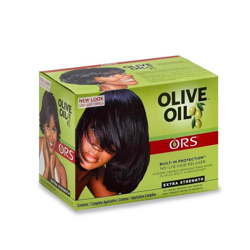ORS Olive Oil No-Lye Relaxer Extra Strength Kit - Albasel cosmetics