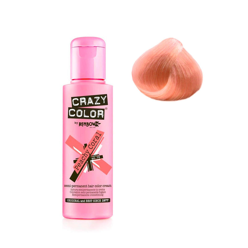 Crazy Color Peachy Coral- 70 - Albasel cosmetics