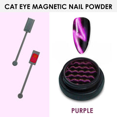 Mira Dark Purple Magnetic Eye Pigment 1g