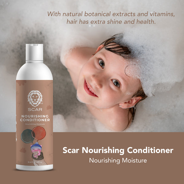 Scar kids Nourishing Conditioner 16 oz Fl.oz. . 473 ml Albasel cosmetics
