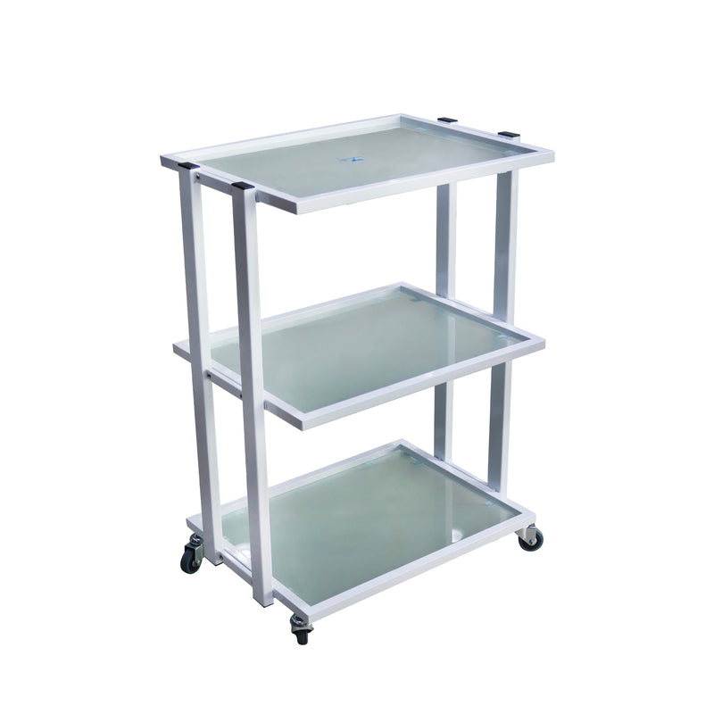 Waxing & Facial Trolley stainless white