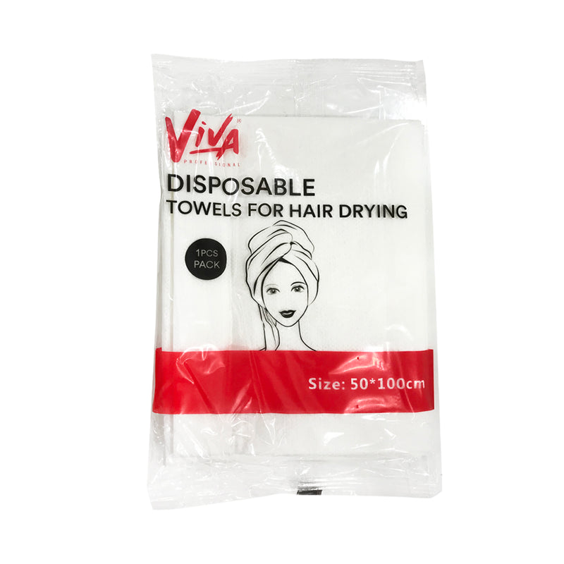 Viva Disposable Towels For Hair Drying 50 Packets