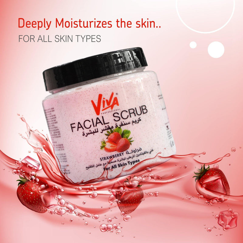 Facial scrub (strawberry)- 500g