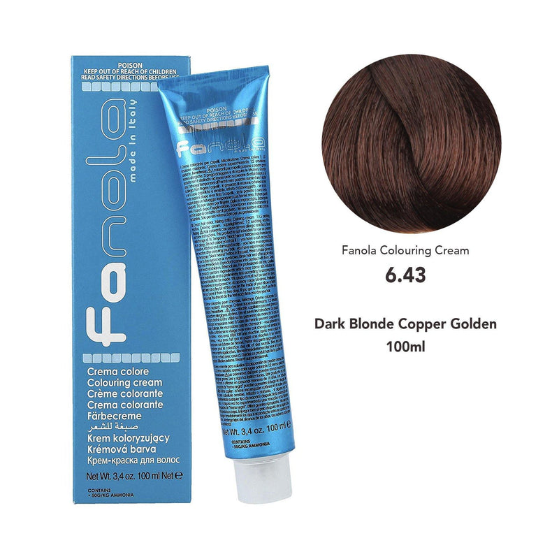 Fanola Hair Coloring Cream 6.43