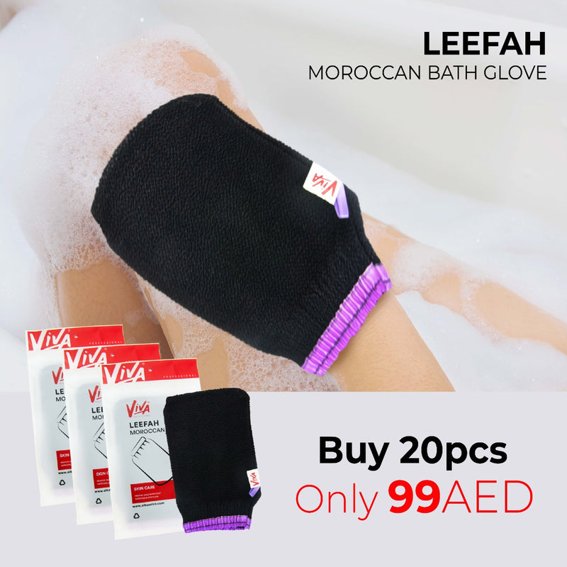 Leefah Moroccan Bath Gloves 20pcs