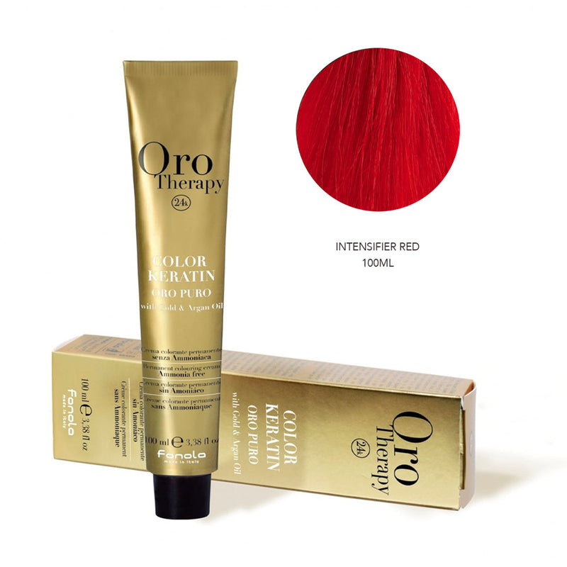 Fanola Oro Hair Color Red Intensifier 100ml - fanola color - fanola uae - albasel cosmetics