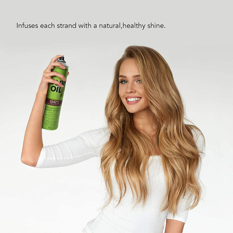 ORS Olive Oil Nourishing Hair Sheen Spray 472ml - Albasel cosmetics