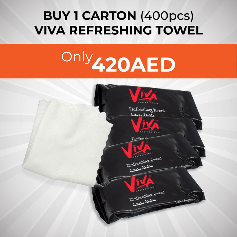 Viva Refreshing Towel 400pcs
